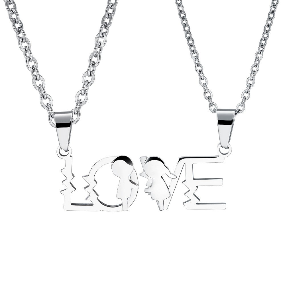 Mother's Day Gift Matching Love Couple Necklaces