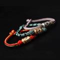 Tibetan Mantra Bracelet - Luck & Protection - Buddha & Karma