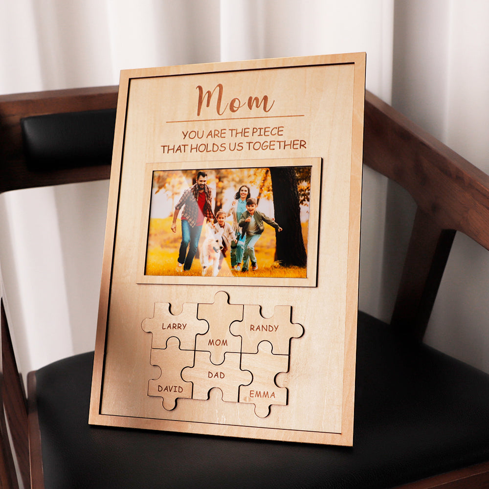 💕"Mum You Are the Piece that Holds Us Together" Puzzle Sign💕