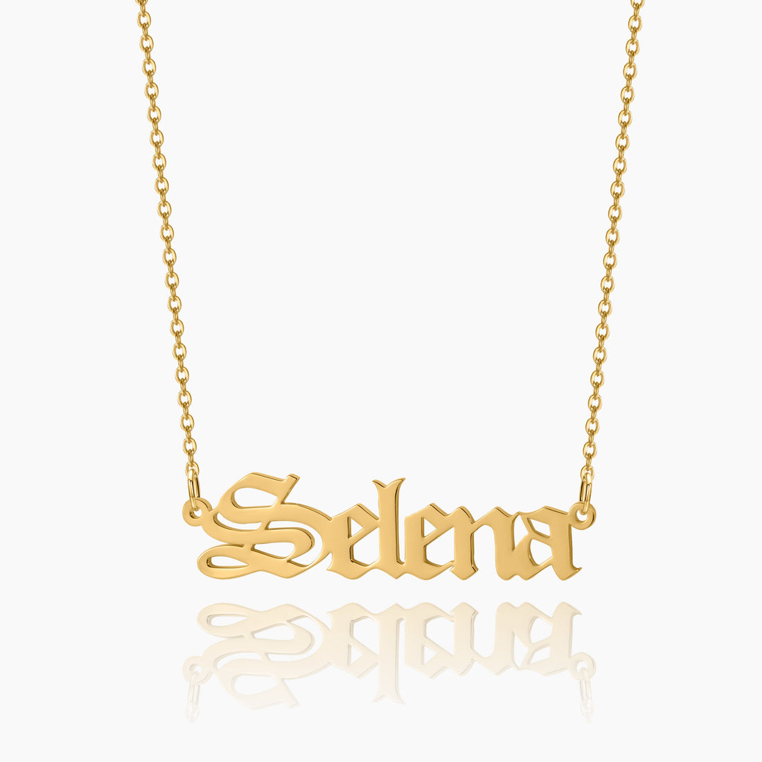 Gothic Name Necklace | Dorado Fashion