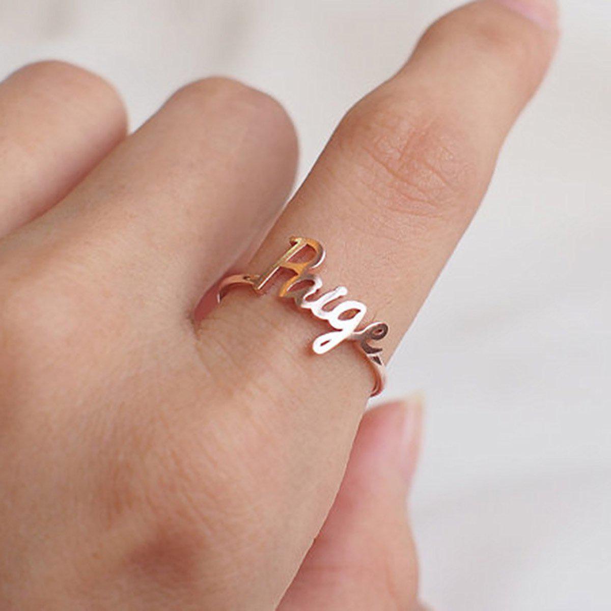 Personalize Your Name Ring - Blinglane